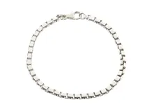 Tiffany & Co. シルバー　ベネチアンチェーンブレスレット ティファニー TIFFANY&CO. ベネチアンリンク ID ブレスレット