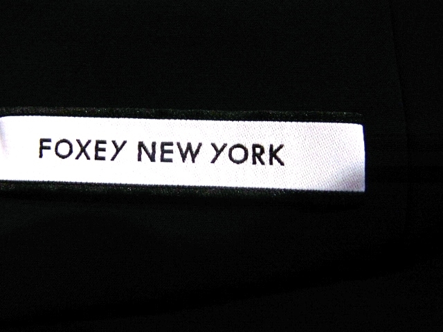 FOXEY NEW YORK フォクシーニューヨーク スカート 40 ネイビー