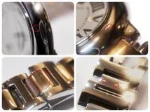 Cartier　カルティエ　バロンブルーSM　W69007Z3　YG/SS　クォーツ式　アイボリー文字盤　レディース　【432】2148103660610