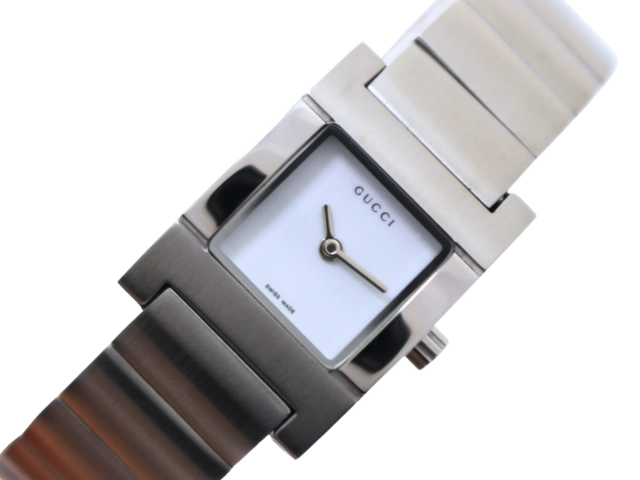GUCCI グッチ 腕時計 1600 SS ホワイト クォーツ レディース 2148103881879 【200】