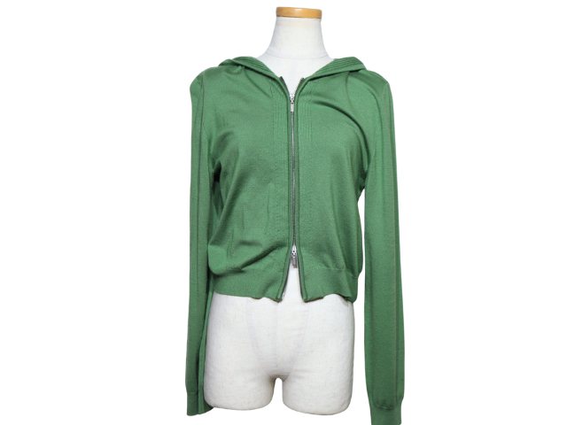 FOXEY フォクシー コージーパーカー レディース42 グリーン