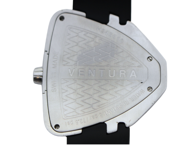 HAMILTON ハミルトン 腕時計 ベンチュラ SS/ラバー ブラック H245510  