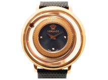 VERSACE ヴェルサーチ ｳﾞｨｰﾅｽ 腕時計 ブラック PGP/革 VFH030013 レディース