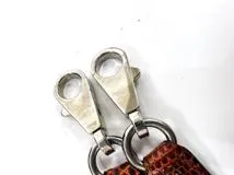 Hermès　エルメス　ケリー25　リザード素材　ブラウン　シルバー金具　□K刻印　2007年頃製造　【472】HA