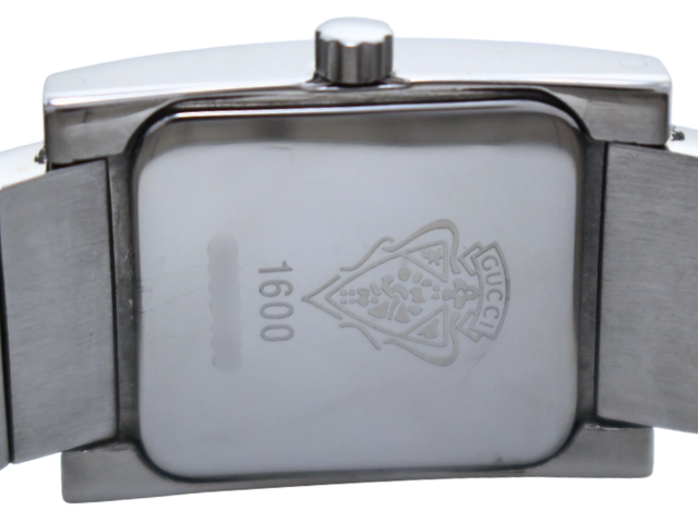 GUCCI グッチ 腕時計 1600 SS ホワイト クォーツ レディース 2148103881879 【200】