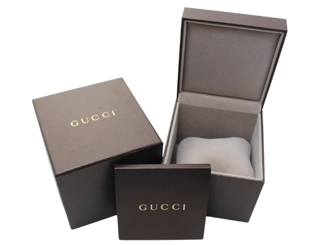 GUCCI グッチ 腕時計 128.5 ブラック SS クォーツ レディース 2148103906374 【200】