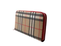 BURBERRY バーバリー 長財布 8015119 ELMORE VINTAGE CHECK BRIGHT  