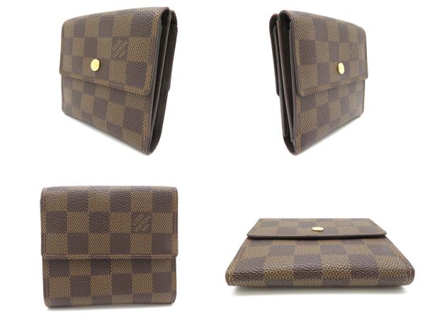 LOUIS VUITTON ルイヴィトン N61654 ポルトフォイユ・エリーズ ダミエ【472】2120400068290 image number 1