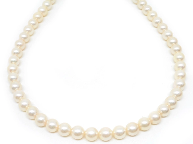 JEWELRY　ネックレス　シルバー　シルバー　パール　真珠　44.1g（2143100527577）【200】
