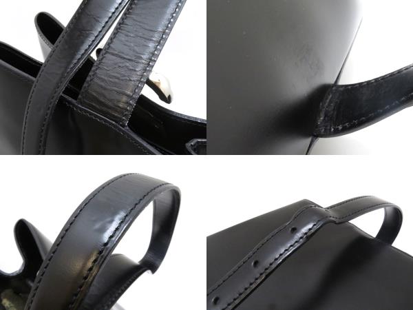 Cartier カルティエ パンテール ワンショルダー ブラック レザー