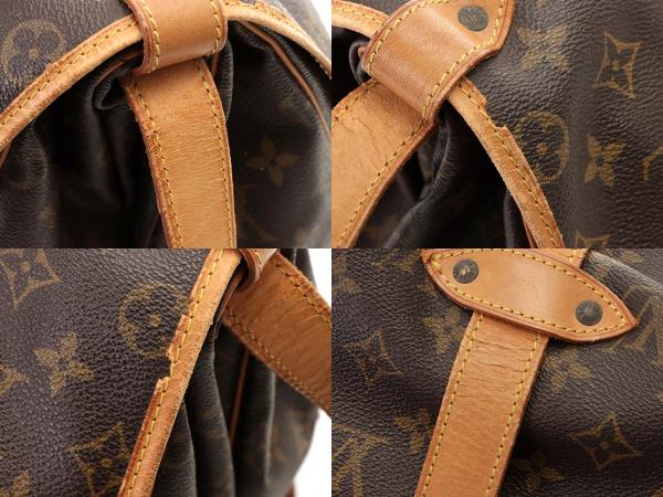 LOUIS VUITTON　ルイヴィトン　ソミュール35　ショルダーバッグ　モノグラム　M42254　【437】