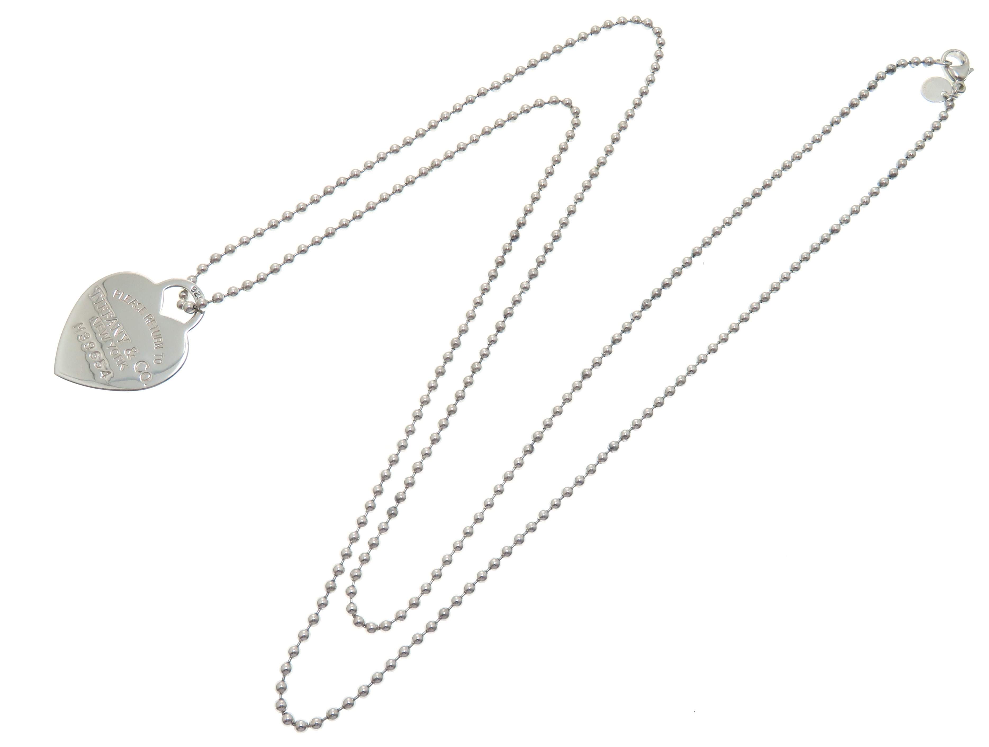 【新品未使用】リターントゥ　ティファニー　ハート　ネックレス　シルバー ☆みーちゃん様専用 ティファニー リターントゥティファニー シルバー