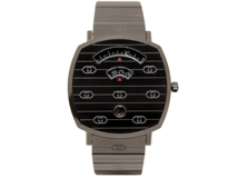 GUCCI　グッチ　腕時計　GRIP　グリップ　157.3　クォーツ　ブラック　ステンレススチール　メンズ   【200】2148103881930 【中古】【大黒屋】