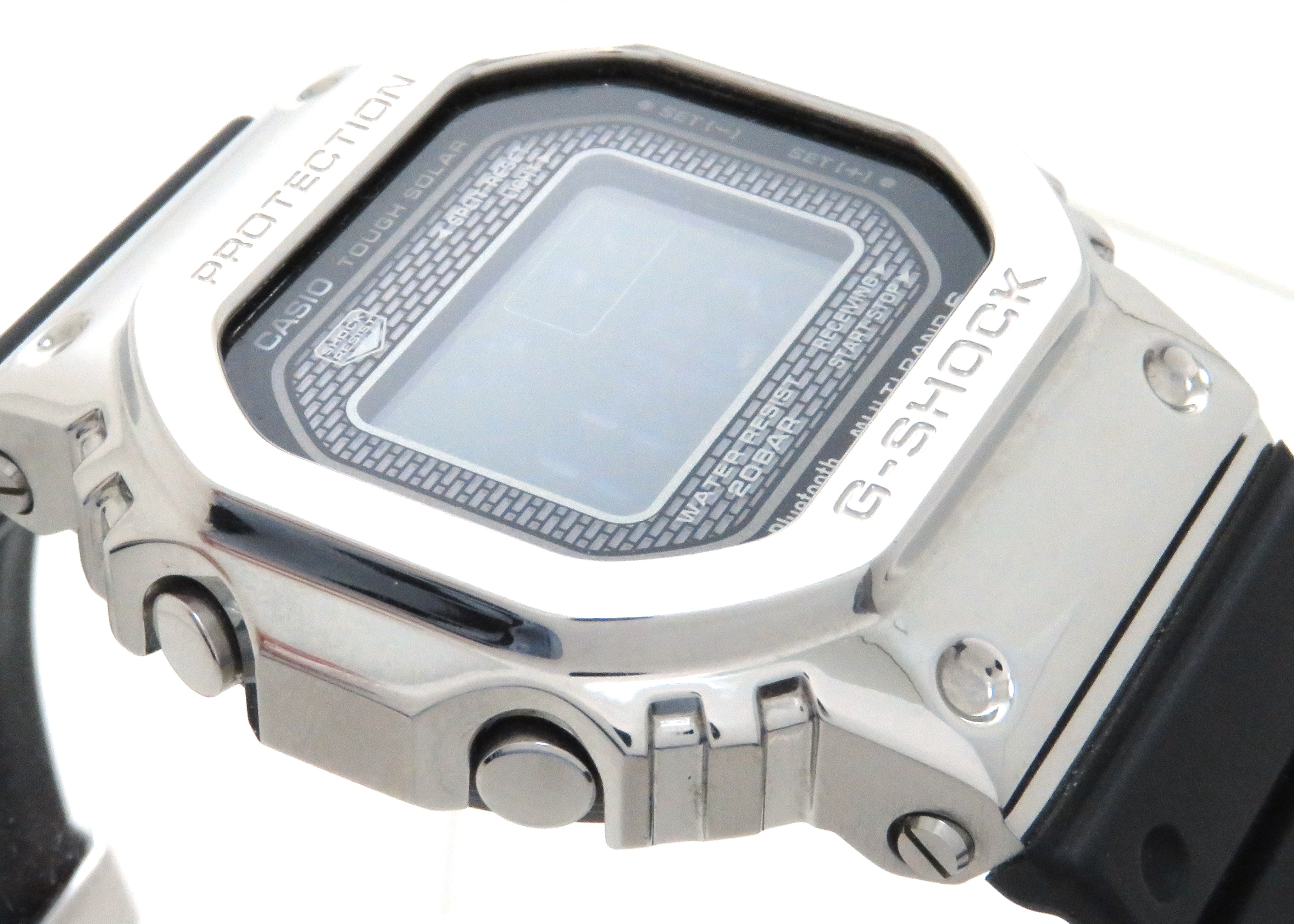 CASIO カシオ G-SHOOK フルメタル GMW-B5000-1JF ソーラー電池