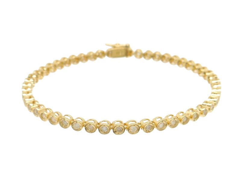 JEWELRY 貴金属・宝石 ダイヤモンド ブレスレット テニスブレス K18