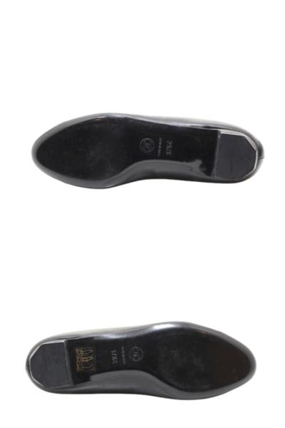 CHANEL シャネル 靴 リボン フラットシューズ レディース37ハーフ (約