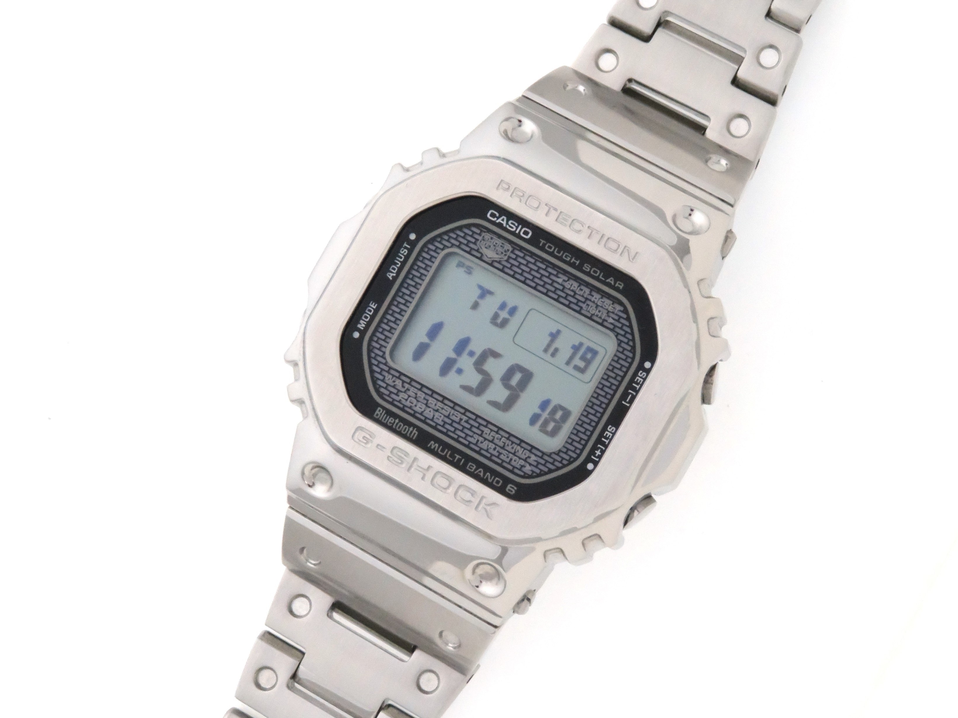 CASIO カシオ G-SHOCK フルメタル GMW-B5000D-1JF SS 2019年9月