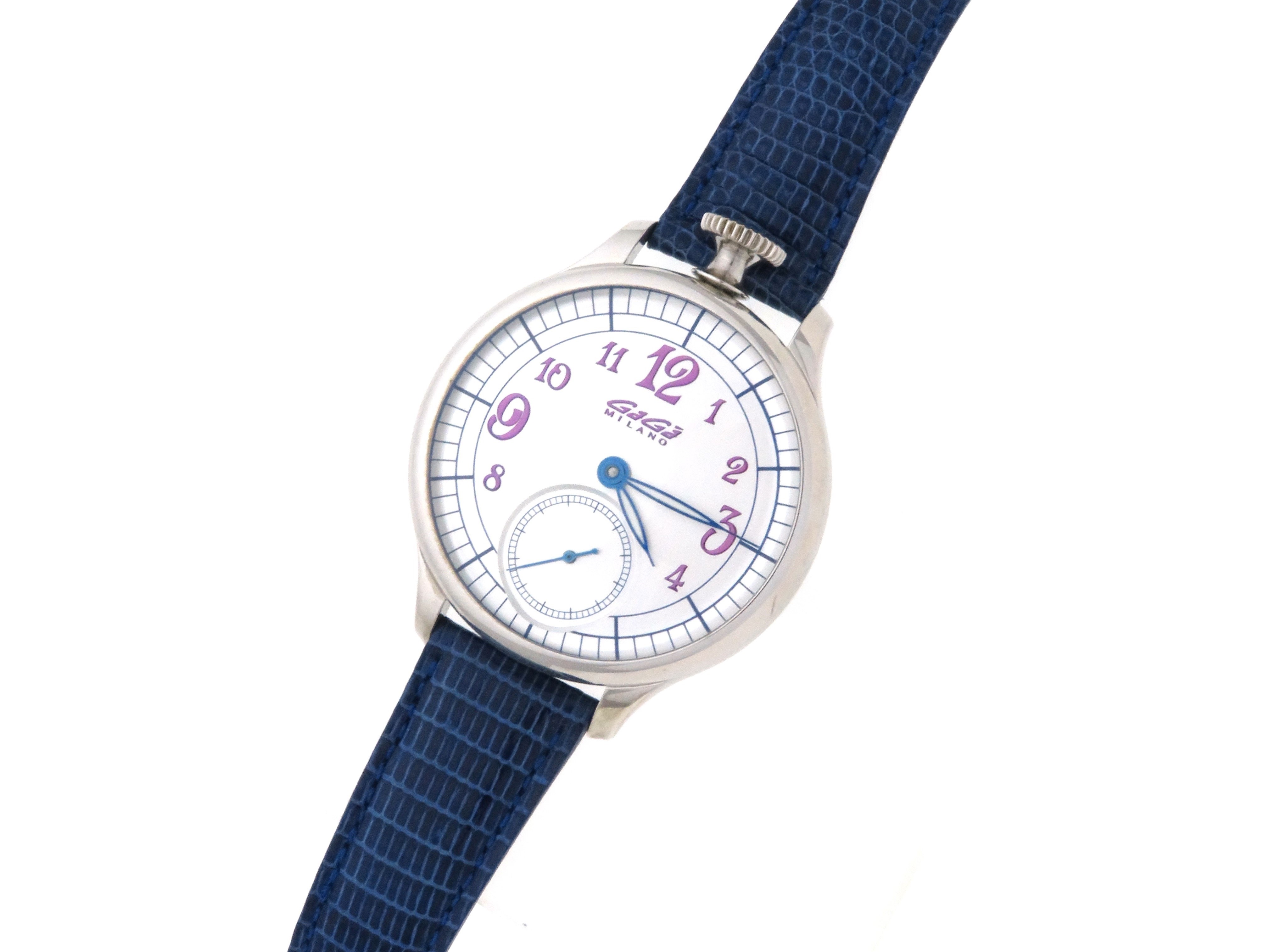ガガミラノ 時計 メンズ 手巻き シルバー 世界限定250本 シルバー925