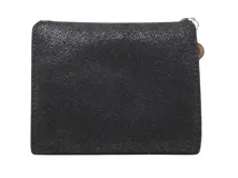 新品 ステラマッカートニーファラベラ 三つ折財布 ブラック Stella McCartney ステラ・マッカートニー ファラベラ 三つ折り
