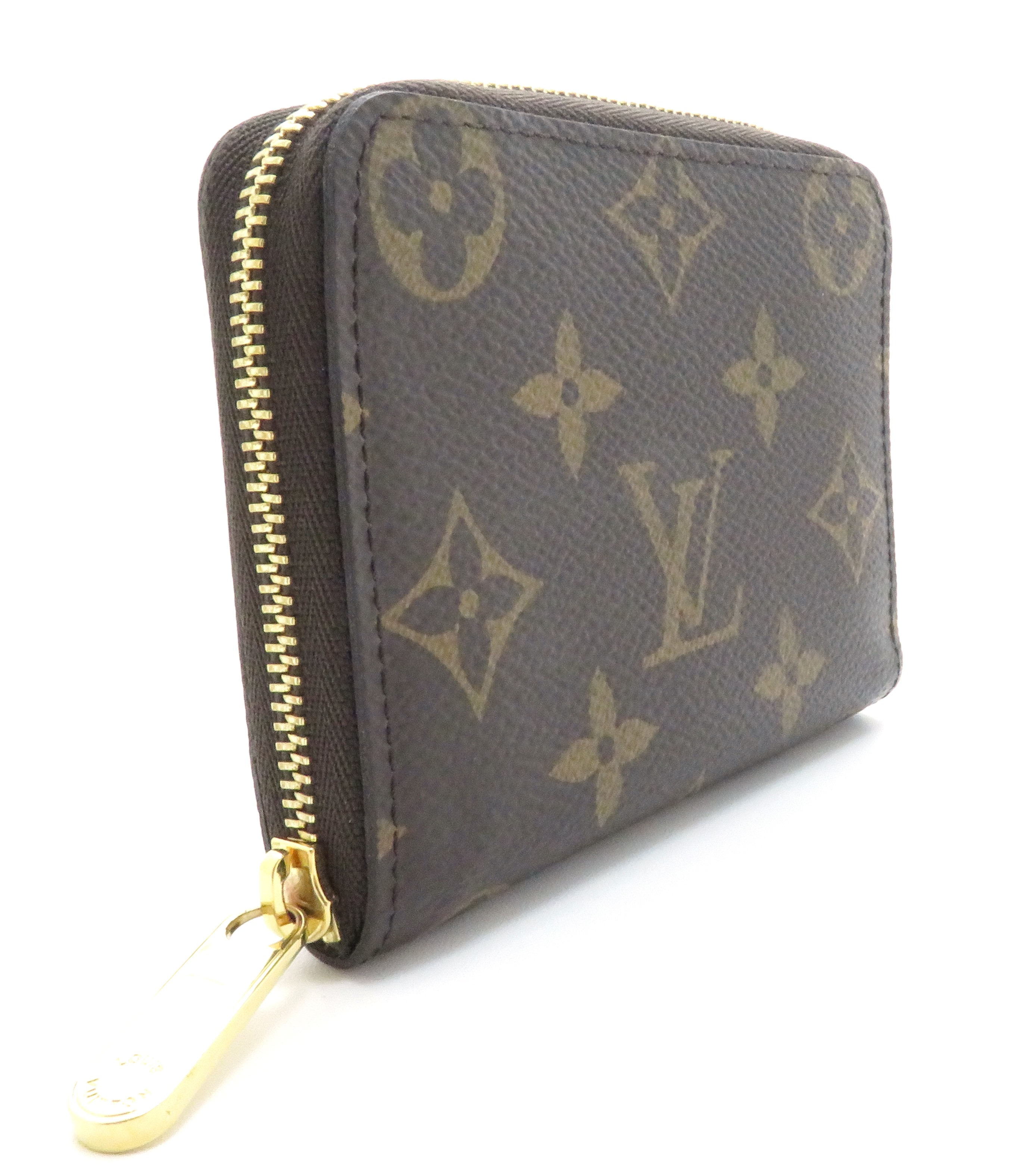 Louis Vuitton Monogram Zippy Coin Purse M60067 Wallet Case Unisex