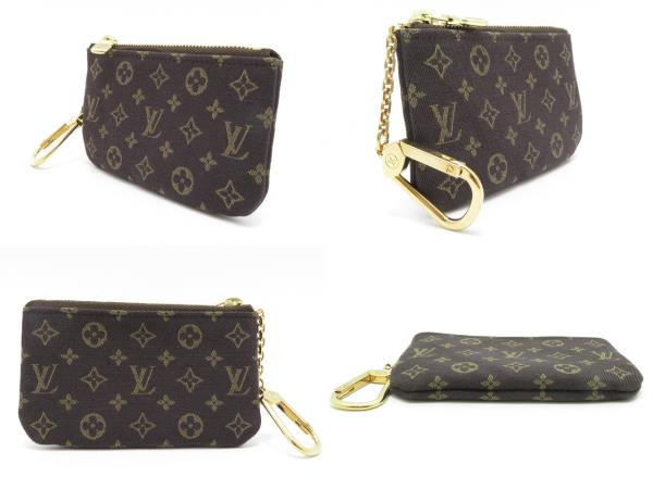 LOUIS VUITTON ルイヴィトン M95230 ポシェット・クレ モノグラム・ミニラン エベヌ【472】2148103380211 image number 1