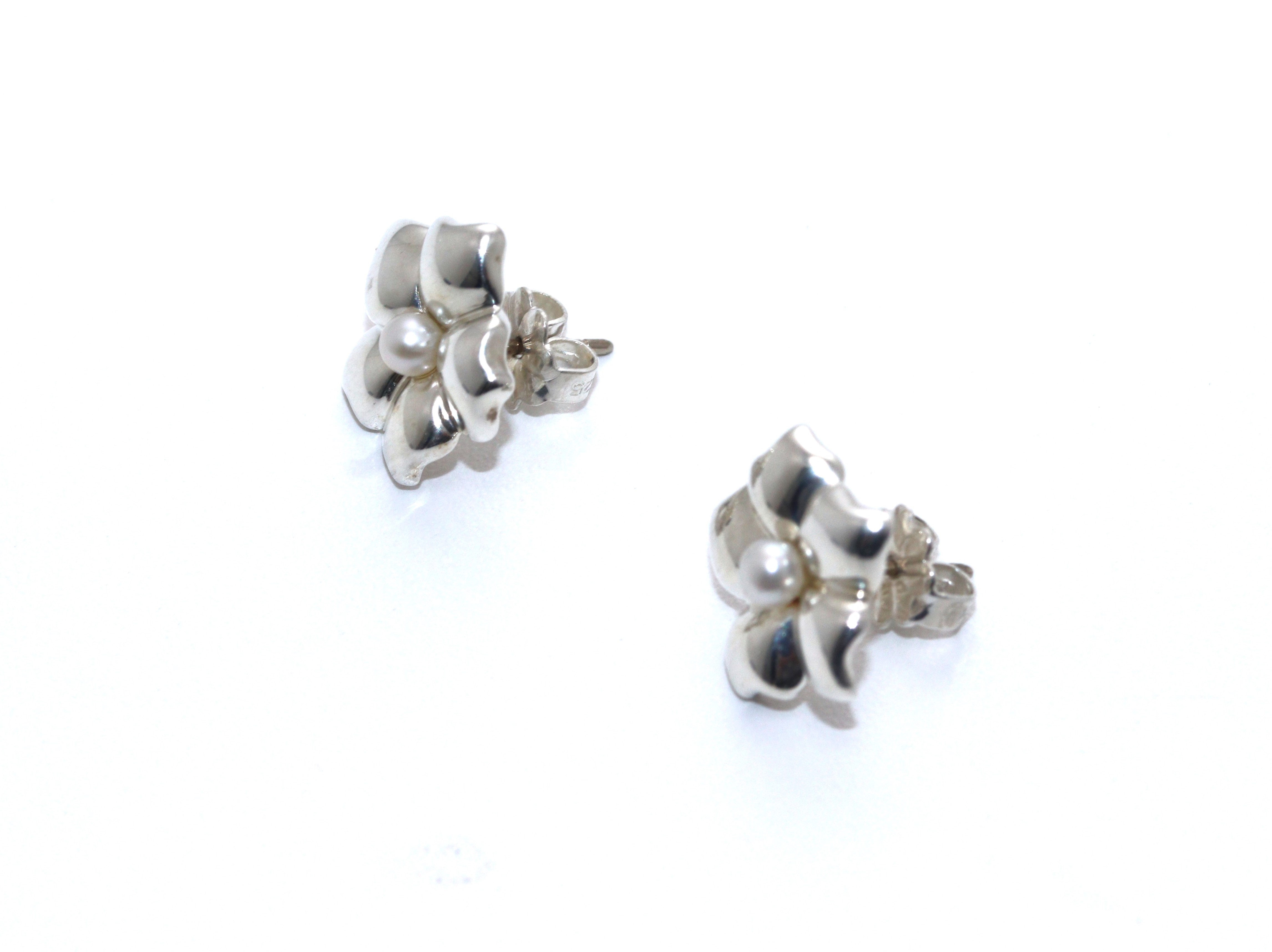 TIFFANY&CO. ティファニー フラワーピアス SV925 パール 約2.9g