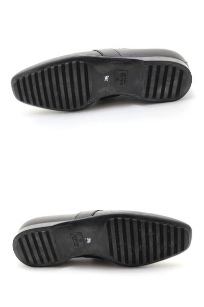 GUCCI グッチ 靴 ホースビットローファー メンズ39ハーフ(約24.5cm) ブラック レザー 190004 (2148103802973)【432】