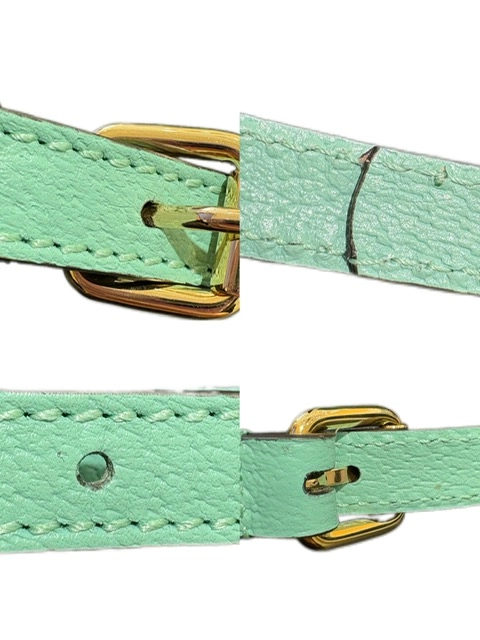 GUCCI グッチ ジャンボGG 2wayミニトート グリーン キャンバス/レザー 671623 2148103818769 【432】