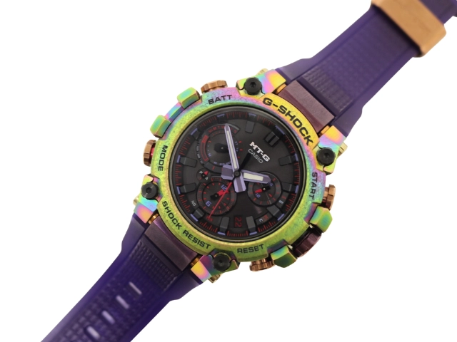 CASIO カシオ 腕時計 G-SHOCK MT-G MTG-B300PRB-1AJR タフソーラー ブラック文字盤 カーボンファイバー強化樹脂/ステンレススチール メンズ 2148103880018【中古】【200】【大黒屋】