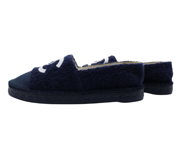 CHANEL エスパドリーユ エスパドリーユ - ラムスキン、ベージュ & ブラック — ファッション