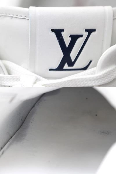 LOUIS VUITTON ルイヴィトン 靴 ランアウェイ・ライン スニーカー メンズ9(約27.5cm) マリーヌ レザー 1ADG4C 参考定価:¥174,900-