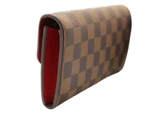 ❣️ルイヴィトン❣️ダミエ✨エミリールージュ✨長財布✨ LOUIS VUITTON ルイ・ヴィトン 長財布 ポルトフォイユ・エミリー