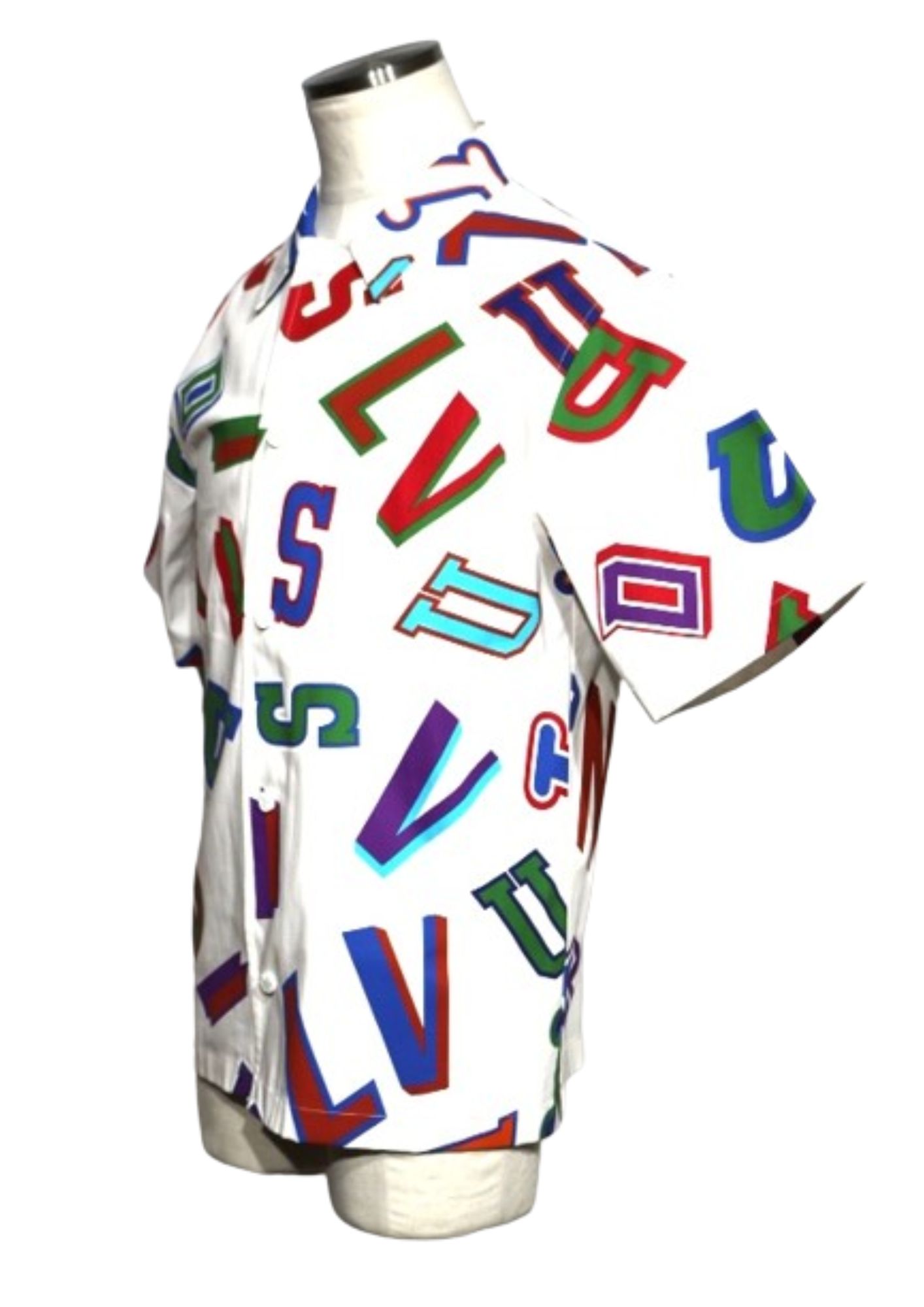 LOUIS VUITTON ルイヴィトン 衣類 NBAコラボシャツ メンズXS マルチカラー コットン 21AW RM212MES9HLS01W  【200】 の購入なら「質」の大黒屋（公式）