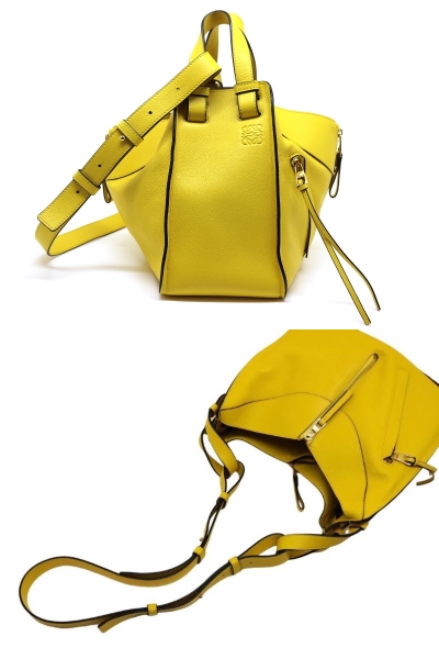★手元を明るくするイエロー★【LOEWE】ハンモックバッグ 三越伊勢丹 | LOEWE/ロエベ通販 | ハンモックバッグ コンパクト