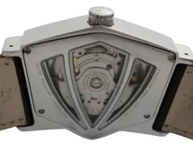 HAMILTON ハミルトン 腕時計 ベンチュラ SS/革 シルバー/スケルトン H245150 自動巻き 2148103865893 【200】