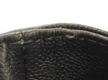 CHANEL　シャネル　ターンロック 2wayバッグ　ブラック　SV　キャビア【431】2146000440182