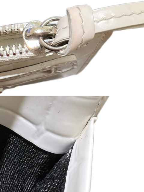 BALENCIAGAG パスケース ブラック×ホワイト