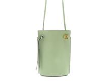 LOEWE　ロエベ　ダイスポケット ショルダーバッグ  カーフ　ローズマリー　 C630R12X01【431】2148103899744