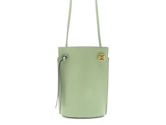 LOEWE ロエベ ダイスポケット ショルダーバッグ カーフ ローズ