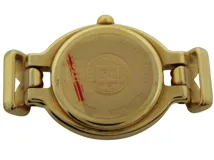 FENDI フェンディ 腕時計 カメレオン GP/革 シルバー 640L クォーツ レディース  2148103907340 【200】