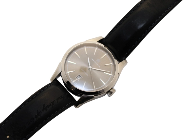 HAMILTON ハミルトン 腕時計 アメリカン クラシック スピリット オブ リバティ グレー SS/革 H42415691 自動巻き メンズ 2147100578447 【200】