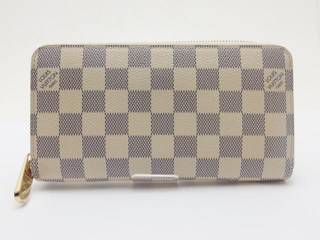 LOUISVUITTON ルイヴィトン 財布 ダミエアズール ジッピーウォレット ブランドレンタルのBrandCity / ルイ ・ヴィトン ダミエ