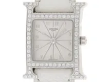 HERMES エルメス Hウォッチ HH1.230 ステンレス ダイヤベゼル