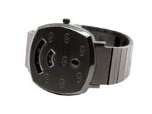 GUCCI グッチ 腕時計 GRIP グリップ 157.3 クォーツ ブラック