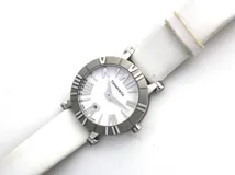 ティファニー アトラス Z1300 革ベルト ホワイト 白 レディース 腕時計 Tiffany & Co. - ティファニー アトラス Z1300 革ベルト