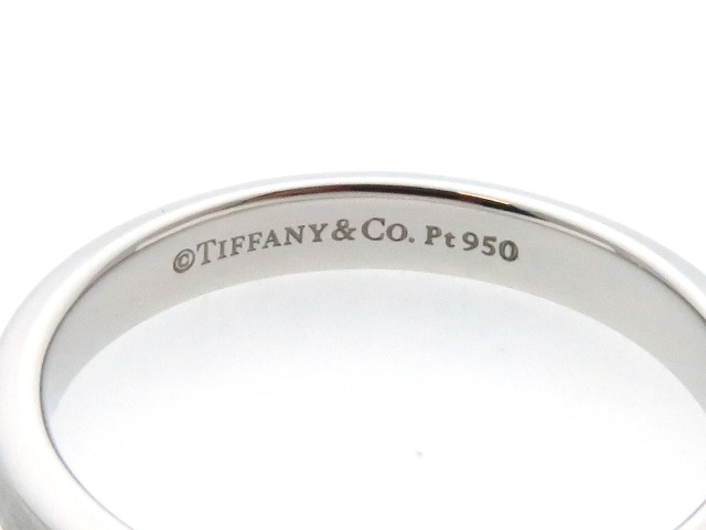 TIFFAN＆CO 貴金属・宝石 ティファニー バンドリング PT950 5.2g 12.5