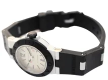 値下げしました☻BVLGARI AL29aレディース ラバーベルト 時計 ブルガリアルミニウム 29 レディース 腕時計 AL29A BVLGARI 中古