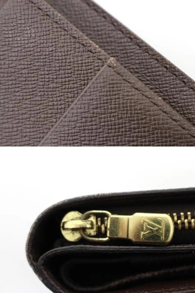 LOUIS VUITTON　ルイヴィトン　財布　コンパクト・ジップ　ダミエ　N61668　2148103692727　【200】