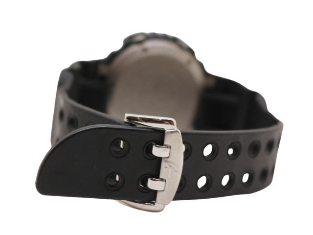 CASIO　カシオ　腕時計　G-SHOCK FROGMAN　GW-200  チタン　ウレタン樹脂　ブラック　メンズ　ソーラー　2148103679544【中古】【200】【大黒屋】