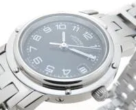 HERMES　エルメス　クリッパー　CL4.210　クオーツ　ステンレススチール　レディース腕時計　【205】